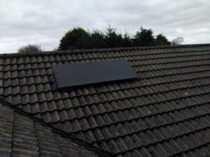 electricity generating solar panels